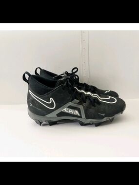 Nike Alpha Menace 3 Shark Mid Football Cleats Women's Size 10 CV0584-010